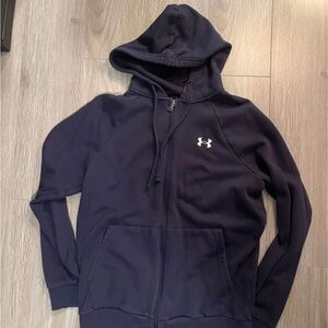 Under Armour Dark Blue Fleece Hoodie
